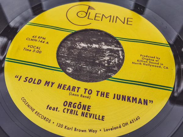 I SOLD MY HEART TO THE JUNKMAN B/W GOODBYE NOLA 45 RPM