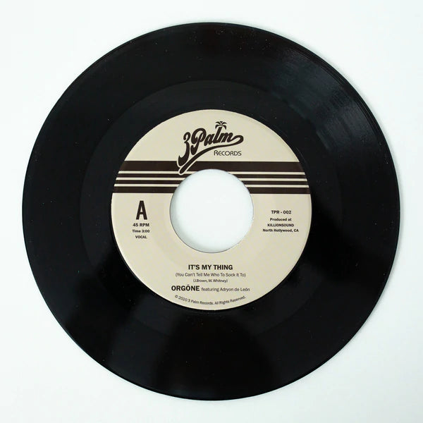 IT'S MY THING (YOU CAN'T TELL ME WHO TO SOCK IT TO) 45